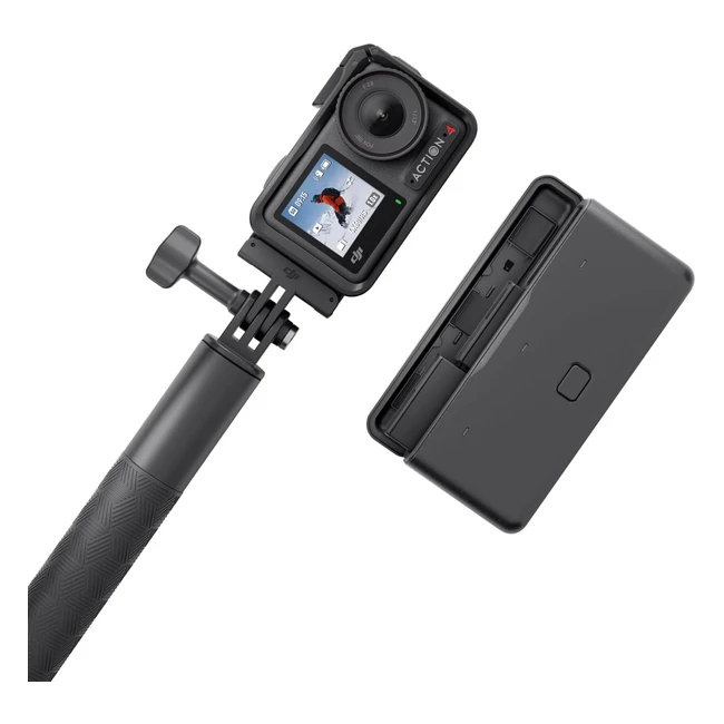 DJI Osmo Action 4 Adventure Combo - 4K120fps Waterproof Action Camera