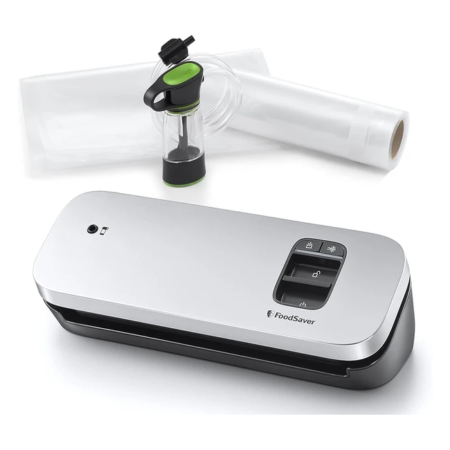 FoodSaver Envasadora al Vacío Compacta VS1190X - Ahorro de espacio y dinero