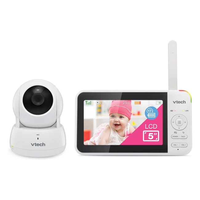 VTech VM924 Video Baby Monitor - 17 Hrs Battery Life - Night Vision - 133x Zoom
