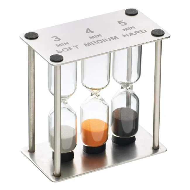 Timer da cucina triplo Masterclass Kitchen Craft 9x12x16 cm