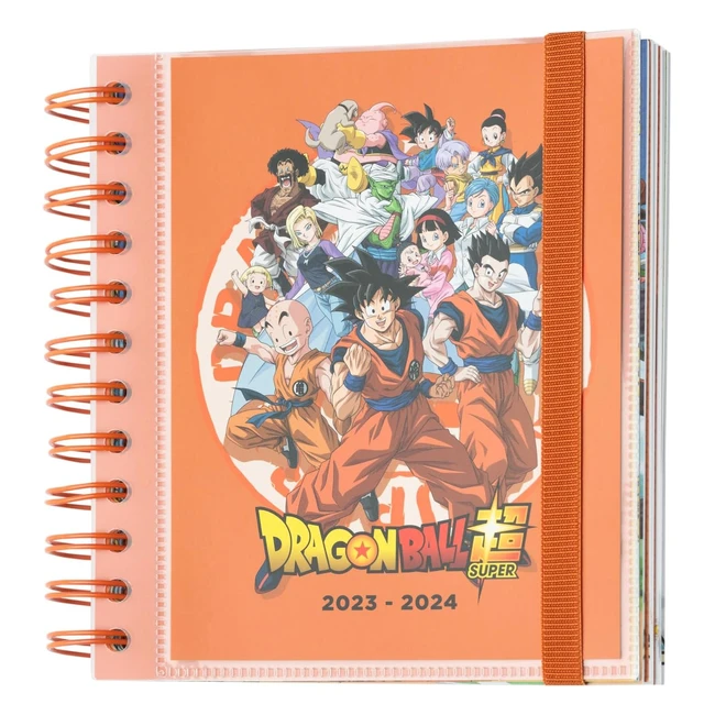 Agenda scolaire 2023-2024 Dragon Ball - Collge et Lyce - Fournitures scolair