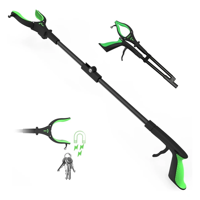 Pinza Telescopica Kekoy 82cm - Pieghevole, Luce, Prendi Oggetti