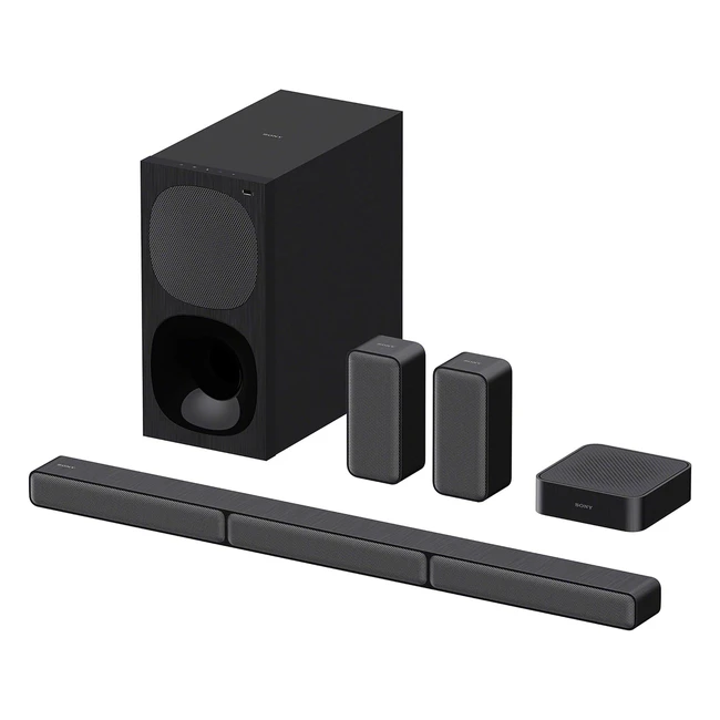 Sony HTS40R 51ch Soundbar with Subwoofer and Wireless Rear Speakers - Powerful 6