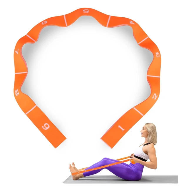 Elastico fasce di resistenza fitness - Bande yoga stretching - Alta qualità - #fitness #yoga #resistenza