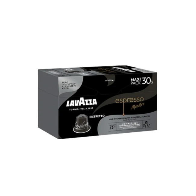Lavazza Espresso Maestro Ristretto Intense & Fullbodied Kaffeekapseln - 30 Stück - Nespresso kompatibel