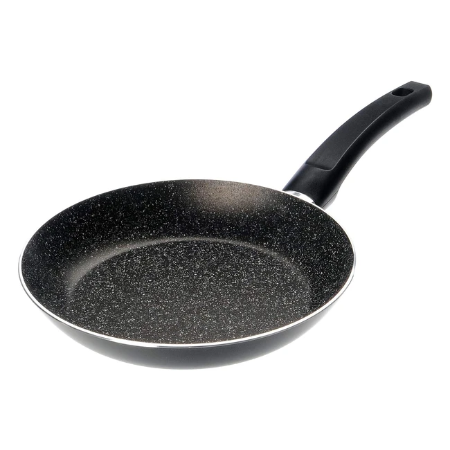 Padella Alluflon Tradizione Italia 22 cm - Antiaderente in Alluminio Nero