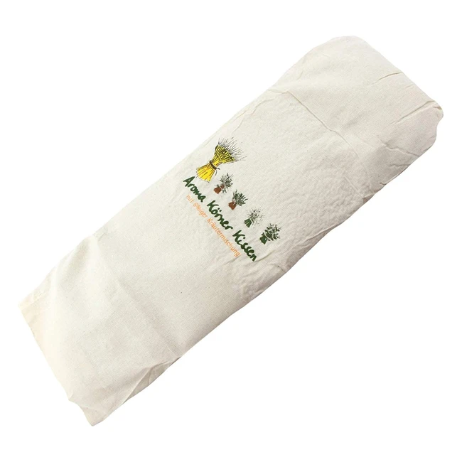 Cojín de Hierbas Aromáticas Natural Relleno 650g - 16x45 cm