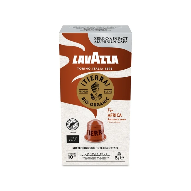 Lavazza Espresso Tierra for Africa Bio 10 Kapseln