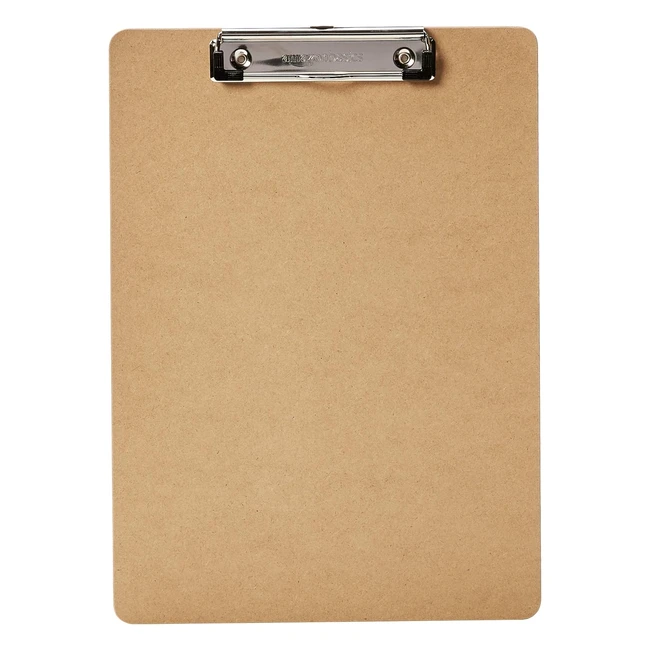 AmazonBasics Hardboard Clipboard 10er Pack - Robust  Tragbar