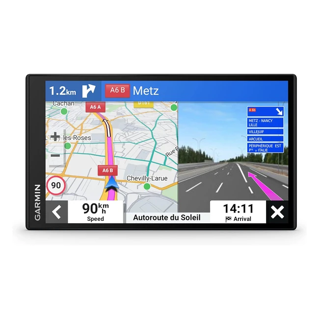 Navegador GPS Garmin DriveSmart 76 EU MTD - Mapas de Europa de por vida