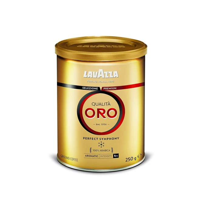 Lavazza Qualit Oro Perfect Symphony 250g - Hochwertiger Kaffee mit süßen, fruchtigen und blumigen Aromen
