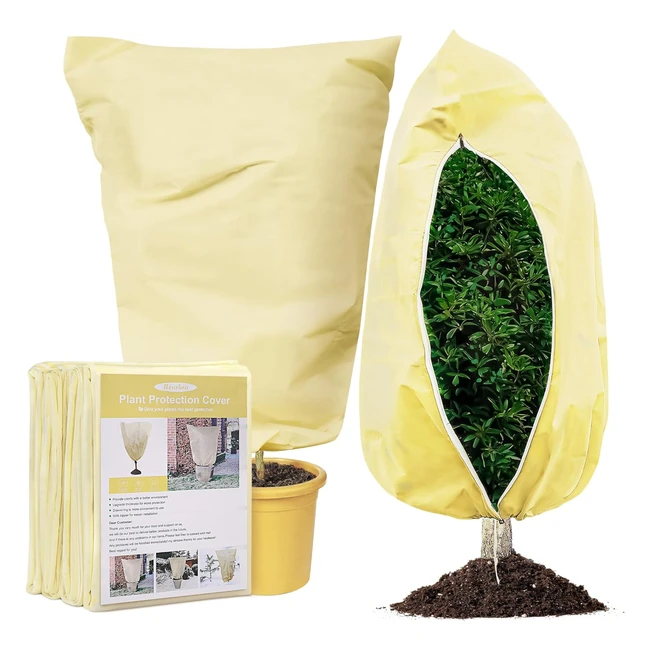 Bearbro Set 2 Sacchi Protettivi Piante 120 180 Copertura Invernale Antigelo Coul