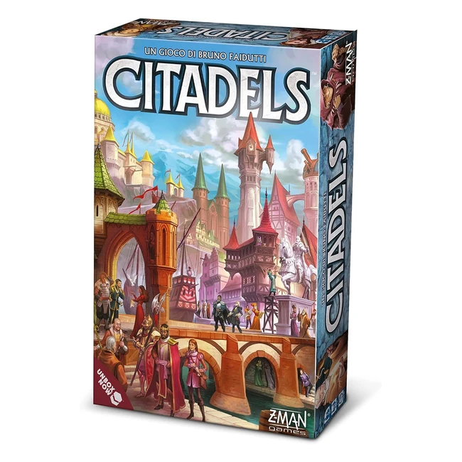 Citadels Gioco da Tavolo - Asmodee - Edizione in Italiano - 28 Giocatori - 10 Anni