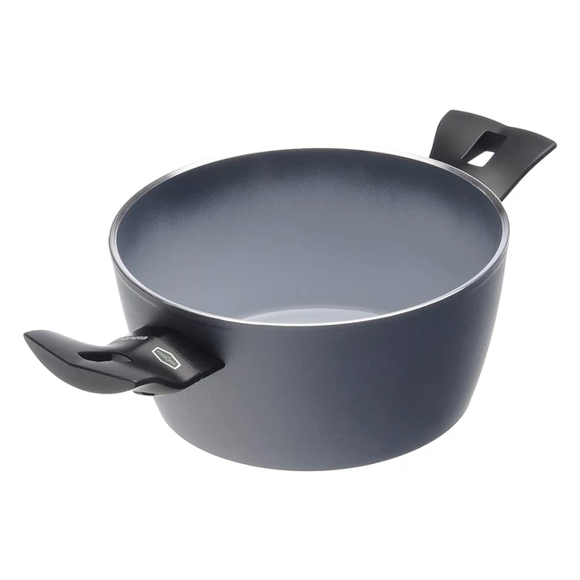 Casseruola Antiaderente Finegres 24cm - Made in Italy