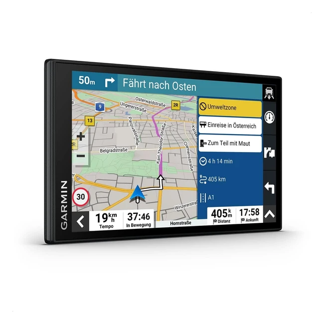 Garmin DriveSmart 66 MTS Navigation mit hellem 152 cm HD-Display 3D-Europakarte