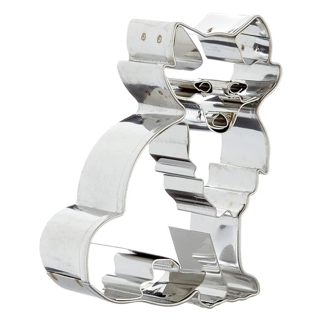 Staedter Stampo Biscotti Volpe 7cm Acciaio Inox Argento - Creativo e di Alta Qua