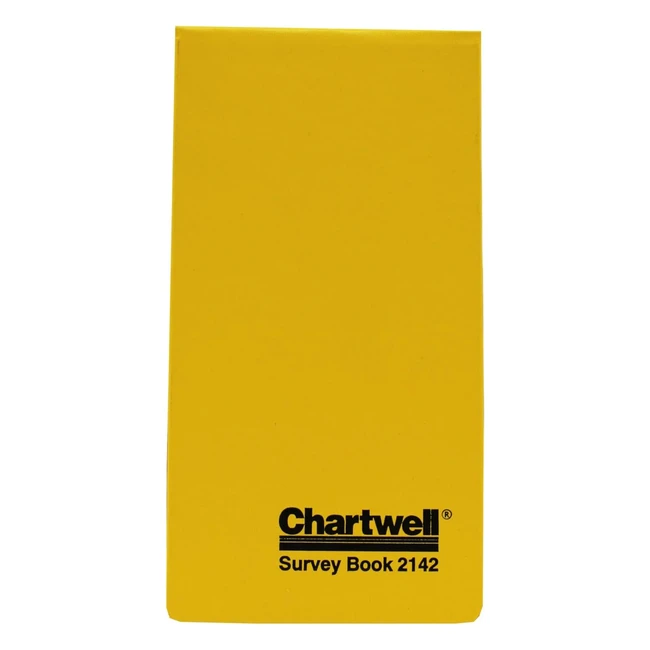 Exacompta Ref 2142z Chartwell Survey Book - 106x205mm - Lined  Numbered Sheets