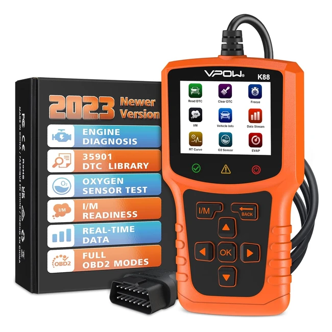 Escáner OBD2 Mejorado para BMW Mercedes - Verificar Luz de Check Engine y Leer Códigos de Falla - Multimarca - Capacidad OBDII en Español