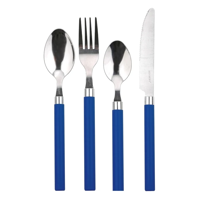 Cubertera Renberg 24 piezas acero inoxidable  Envo Gratis