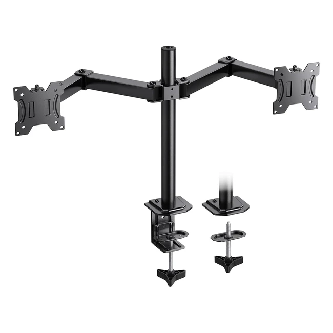 Soporte Monitor Dual Huanuo 13-30 Pulgadas - Brazo Ajustable Rotacin Giratori