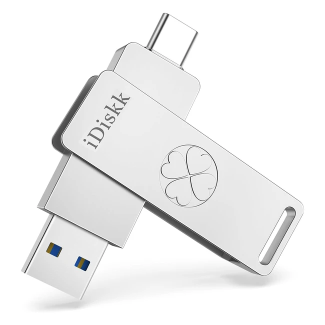 iDiskk Unidad Flash SSD 256GB iPhone 1515 Plus15 Pro15 Pro Max iPad USB C MacBook Portátiles Teléfonos Android y Computadoras Windows SSD hasta 500MB/s