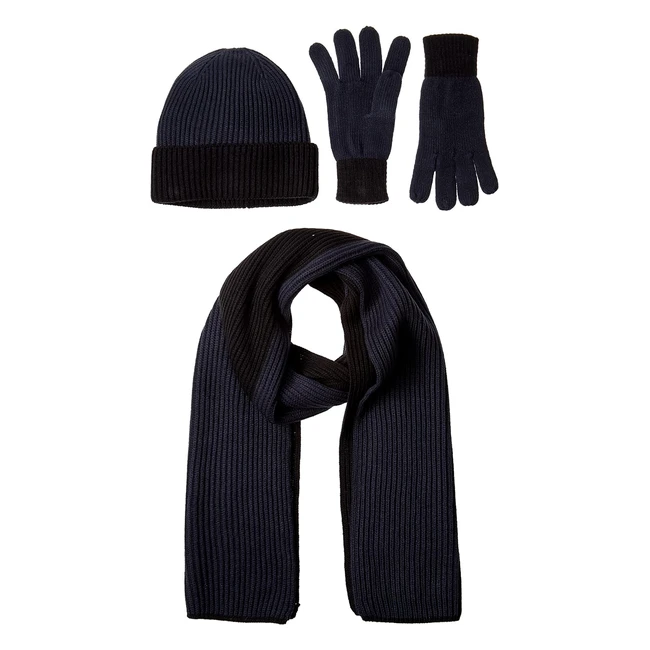 Ensemble bonnet charpe et gants en tricot mixte adulte - Lot de 3  Amazon Es