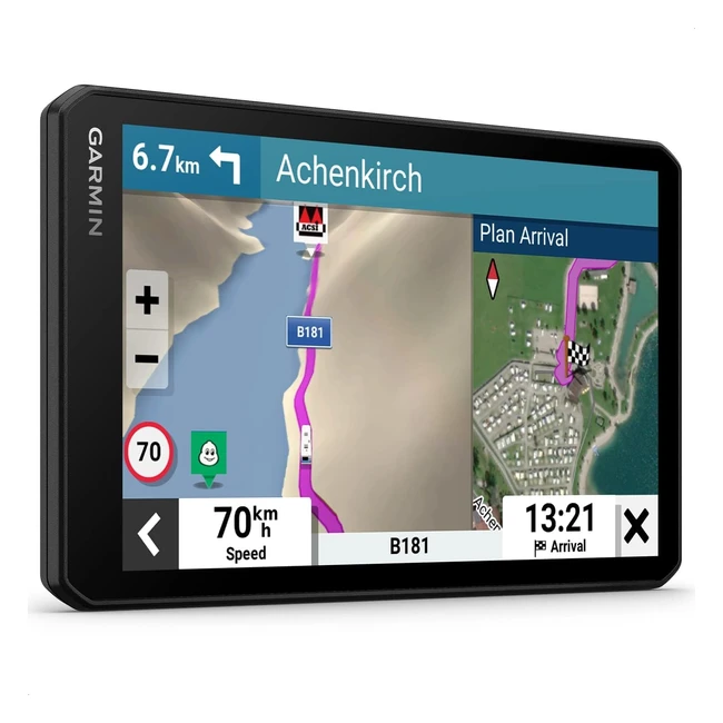 Garmin CamperCam 795 MTD EU - Navigationsgerät mit Dashcam, Kollisionswarner und Spurhalteassistent