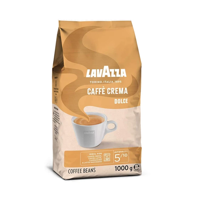 Lavazza Caffe Crema Dolce 1 kg - Premiummischung mit cremigem Geschmack