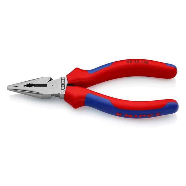 Pinza Universale Knipex 145 mm - Alta Resistenza - Testa a Punta - Materiale Bic