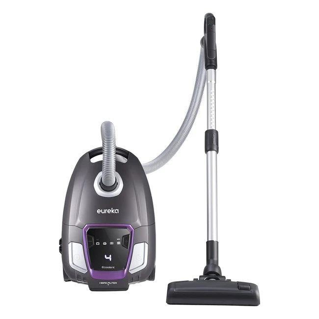 Aspirateur Eureka NEN300 - Puissant et Silencieux - 700W - Filtre HEPA - Brosse Sol Parquet Tapis - 2L