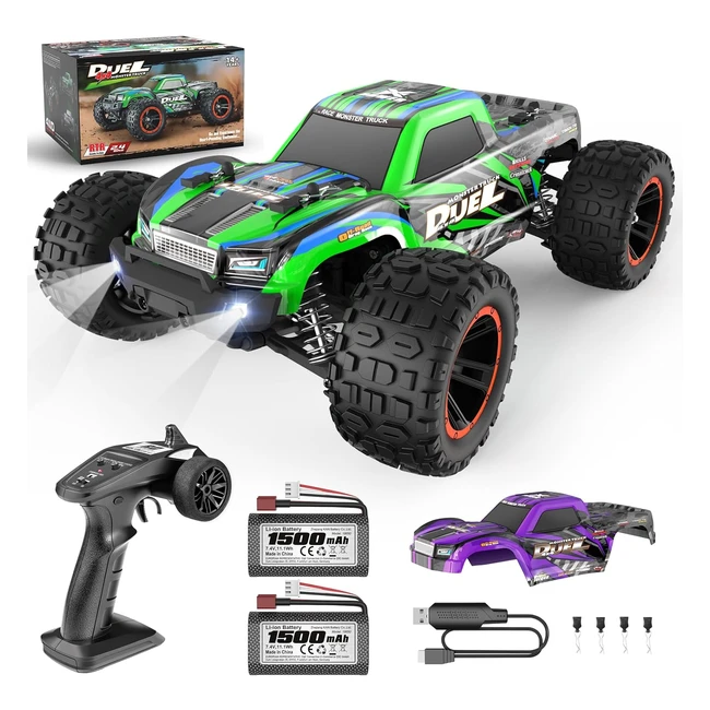 Voiture tlcommande tout-terrain 114 39kmh RC Monster Truck