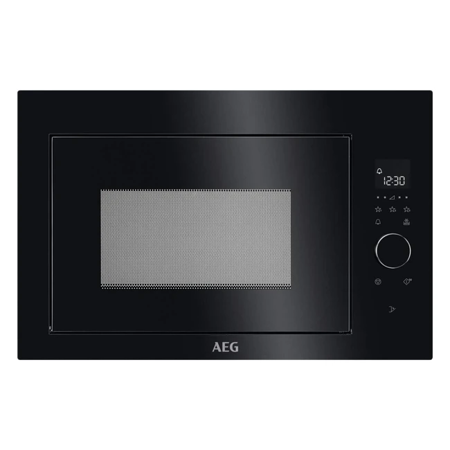 Microondas AEG MBE2657SEB Integrable LCD Luz Interior Apertura Electrnica 900W