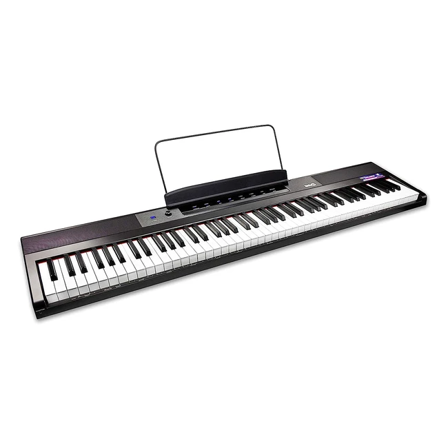 Rockjam 88 Key Digital Piano Keyboard with Full Size Semiweighted Keys  Power S