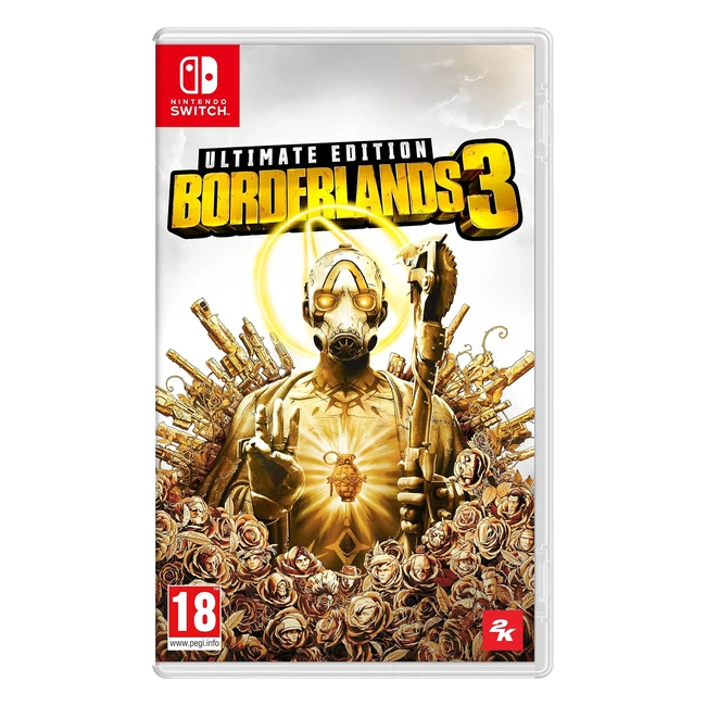 Borderlands 3 Ultimate Edition Switch - Jeu de base + 4 DLC - Incarnez l'un des 4 chasseurs de l'arche avec des capacités uniques