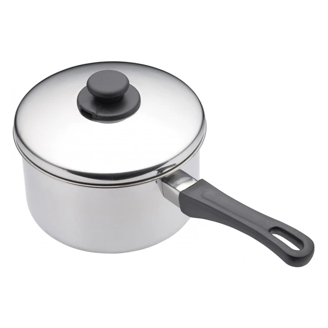 Cazo Hondo Inducción KitchenCraft - Acero Inoxidable - Plata - 14cm