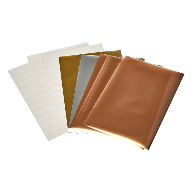 Cricut Foil Transfer Sheets - Metallic Sampler Pack - 24ct