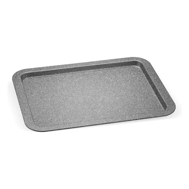 Teglia Bassa Aeternum Bakeware Petravera 43x29 cm - Acciaio Grigio - Utile per R