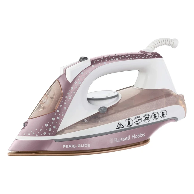Russell Hobbs Pearl Glide Steam Iron - 315ml Water Tank - 2600W - 23972