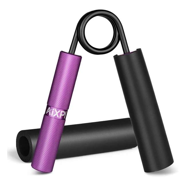 Agarre de mano de metal Aixpi 250lbs - Ejercicios de fuerza para antebrazos y dedos