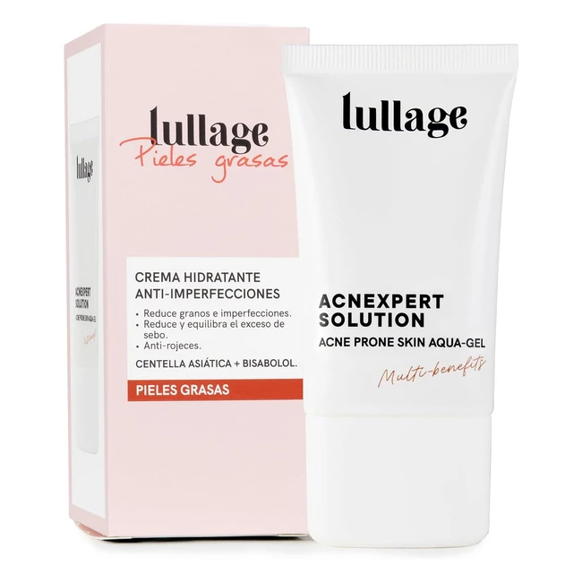 Gel antiimperfecciones Lullage para pieles acneicas 40ml  Tratamiento vegano y 