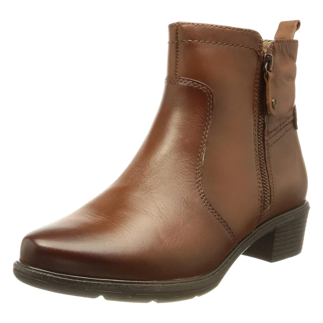 Tamaris Comfort Women's Ankle Boot Cognac 65 UK - 888530029305