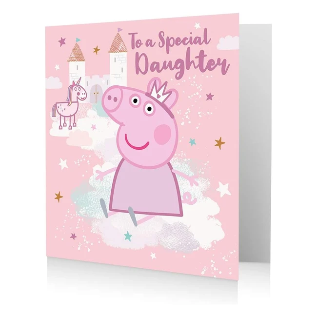 Biglietto di Compleanno Peppa Pig - Alta Qualità - Ref. 100