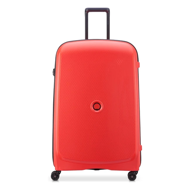 Valise Delsey Paris Belmont Plus XL Rouge Fane - 82x52x37 cm - 132 litres