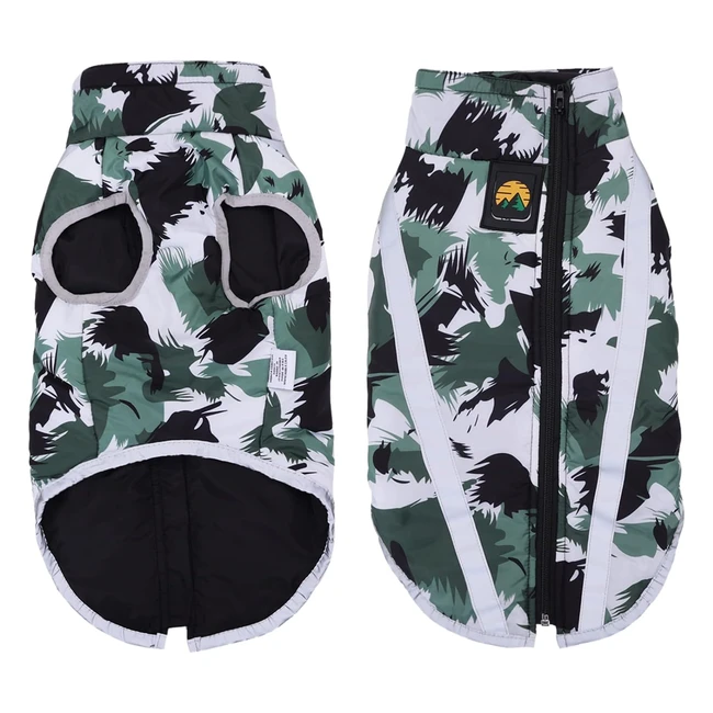 Abrigo para perros Nobleza - Ropa cálida, reflectante y resistente al viento - Talla XL