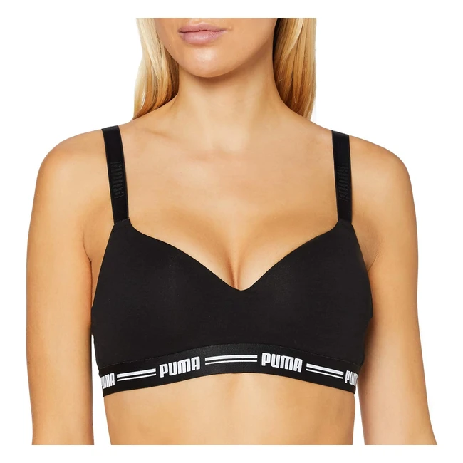 Puma Short Top Reggiseno Nero Black 02 XL Donna - Sconto del 50%!