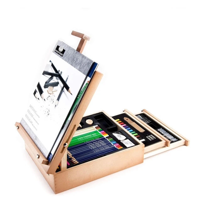 Kit de dibujo Royal Langnickel REA6250 con caballete