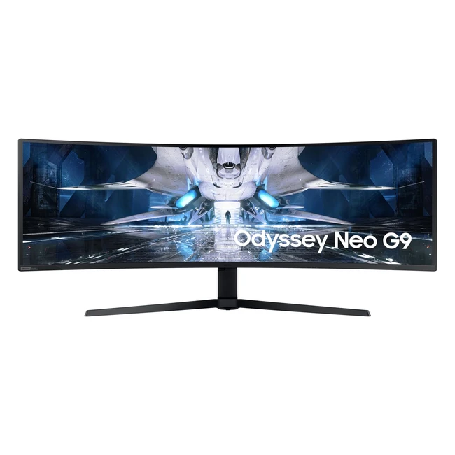Samsung Odyssey Neo G9 - Écran PC 49'' 240Hz 1ms VA MiniLED - Résolution 5120 x 1440 - 1 000 000:1 - 1000R - 420 cd/m² - Antireflets - AMD FreeSync Premium Pro - HDMI x2 - DisplayPort