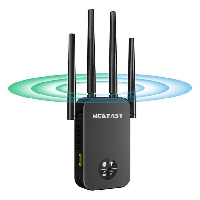 Nouveau Rpteur WiFi Puissant AC1200 Double Bande 5GHz24GHz avec cran OLE