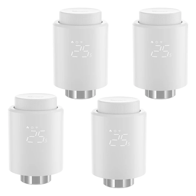 Cabezal Termosttico Inteligente Zigbee Sonoff - Control por Voz - Alexa y Goog