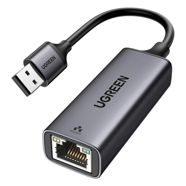 Adaptateur USB vers Ethernet RJ45 Gigabit 1000 Mbps - Ugreen
